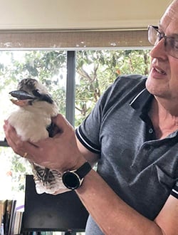 Author and editor Peter Hallett