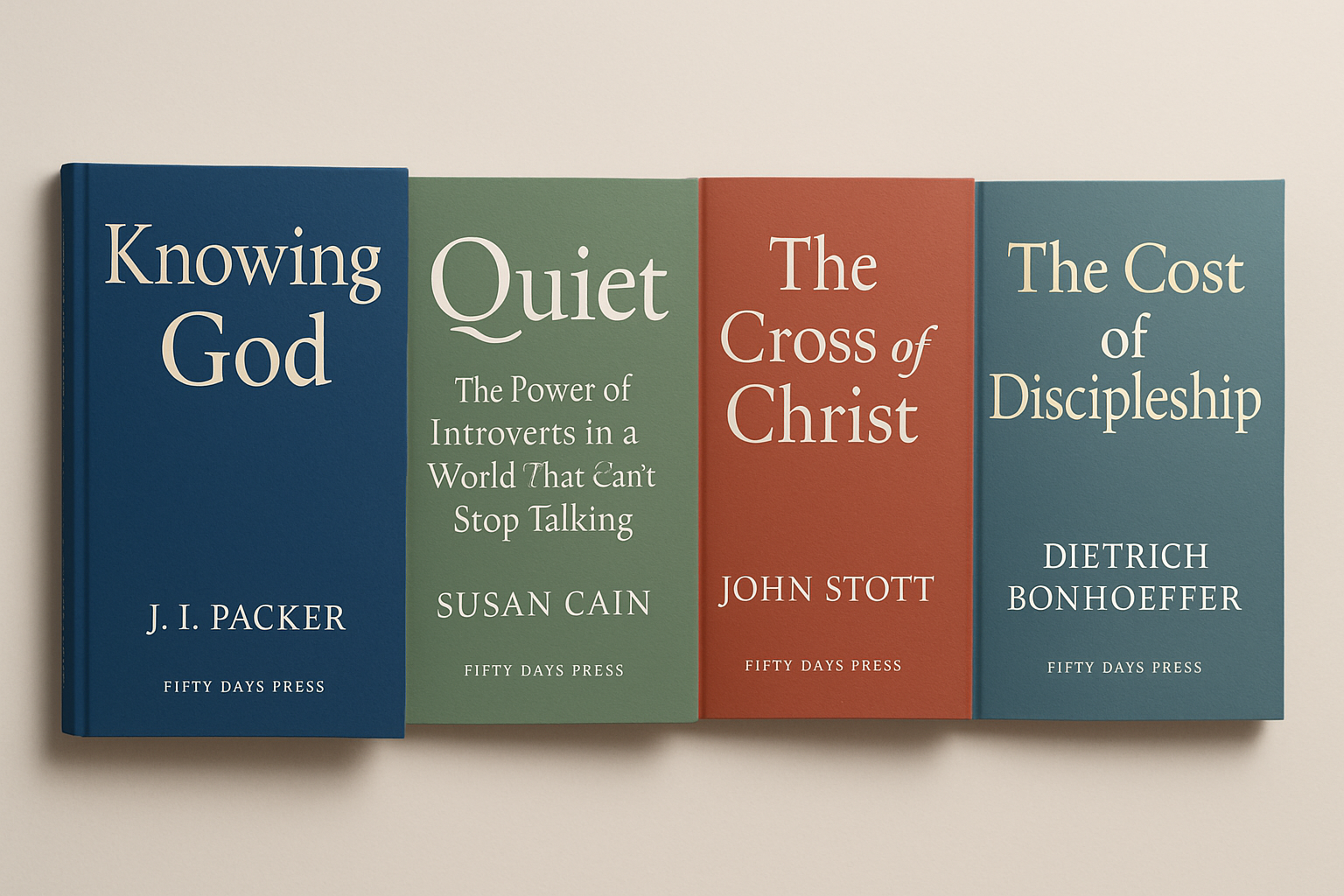 Christian books published by Fifty Days Press