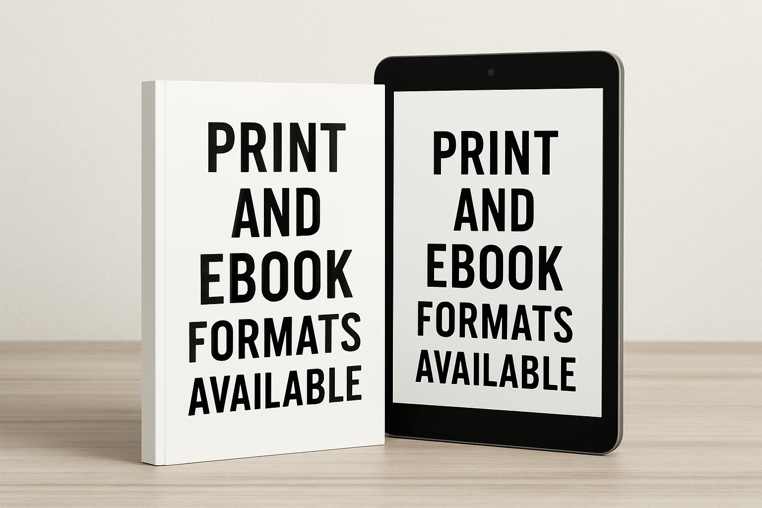 Print and ebook formats available
